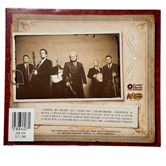 Ricky Skaggs "The High Notes" Bluegrass Perspective (Cracker Barrel) CD - Picture 2 of 6
